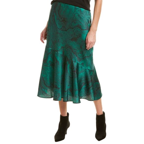 Hutch Dresses & Skirts - Hutch Womens  Midi Skirt, Green